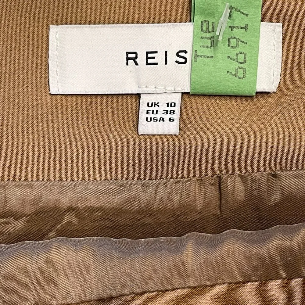 Reiss Byrn- Premium Paperbag Pencil Skirt - Picture 9 of 11